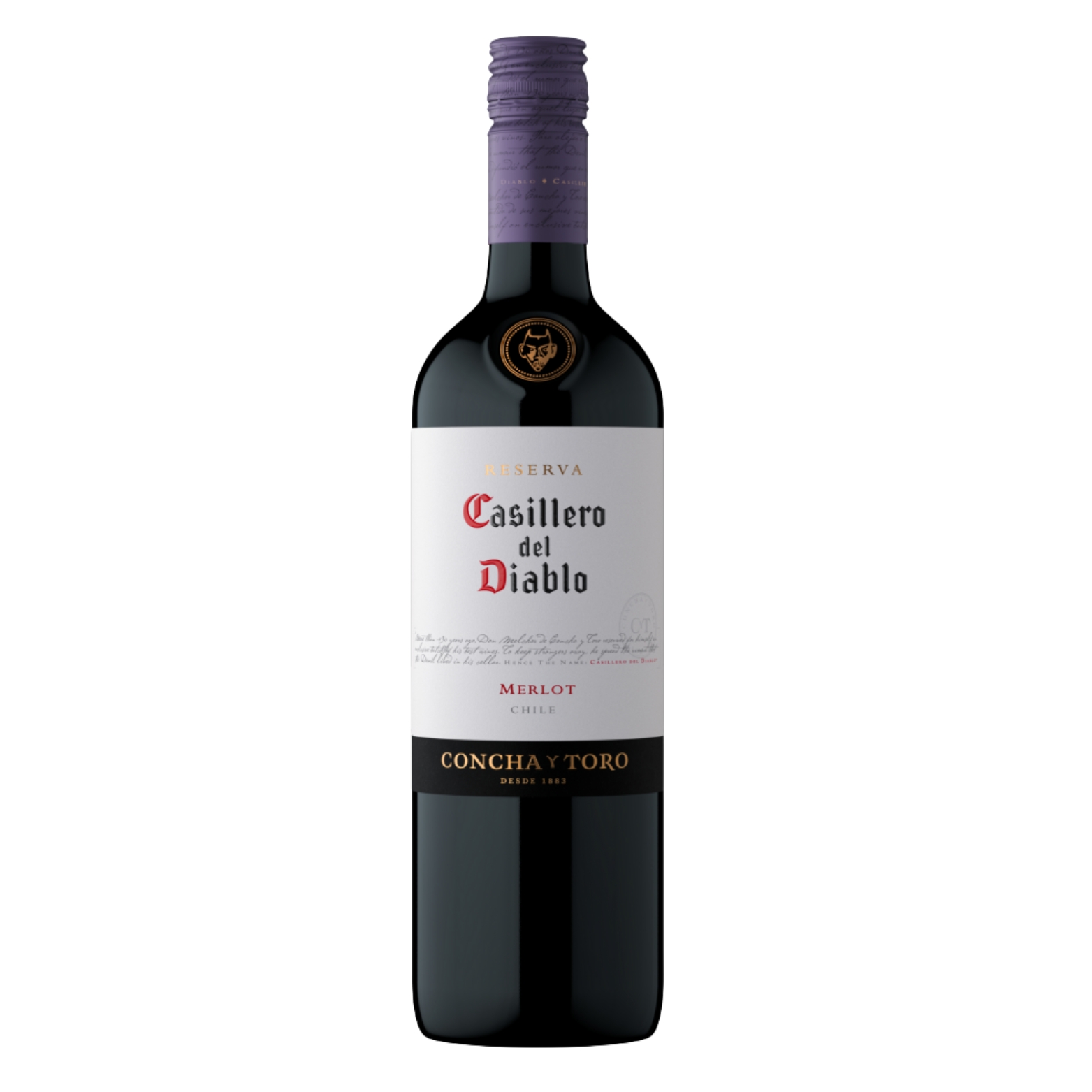 CASILLERO DEL DIABLO MERLOT 75CL - 13.5º